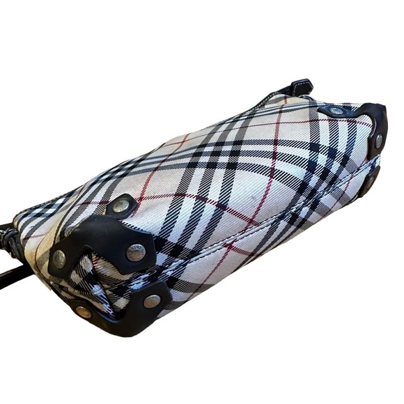 Burberry Vintage Blue Label Nova Check Adjustable Crossbody Purse Bag - Picture 5 of 14